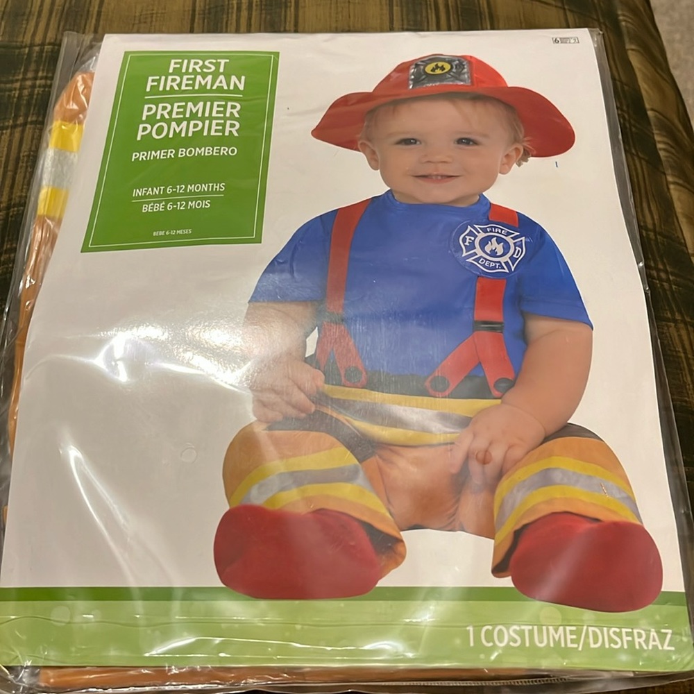 First Fireman Costume Set